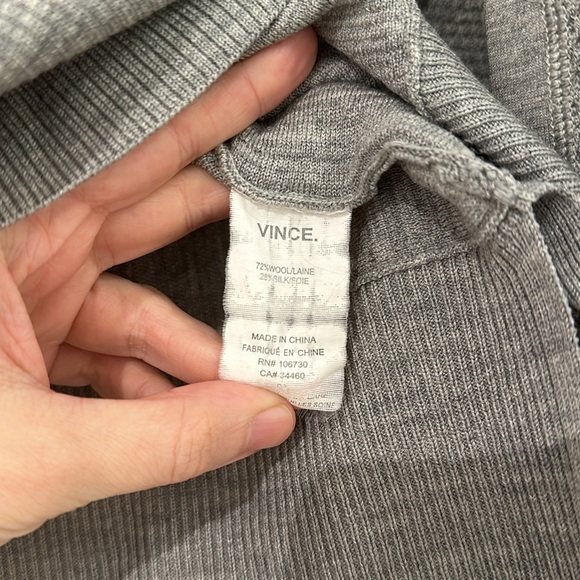 Vince grey sweater (US S) - Picture 6 of 7